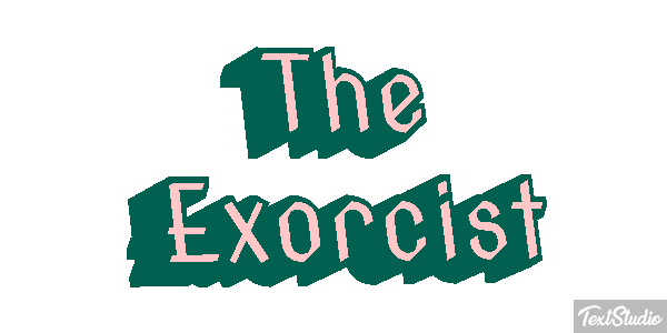 The Exorcist Efecto de texto