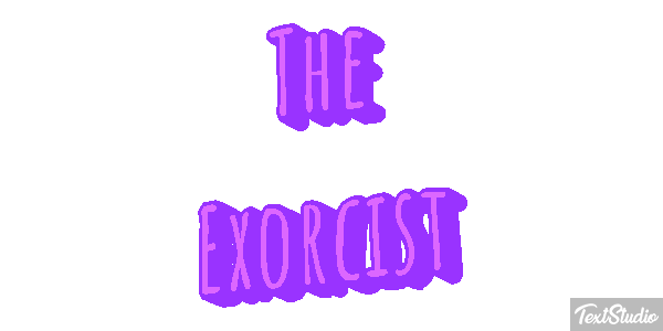 The Exorcist Efecto de texto
