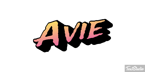 Avie Efekt tekstowy