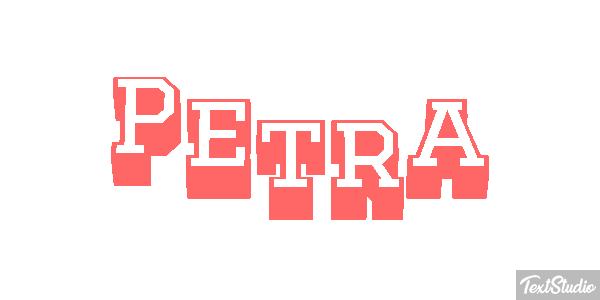 Petra Efeito do texto