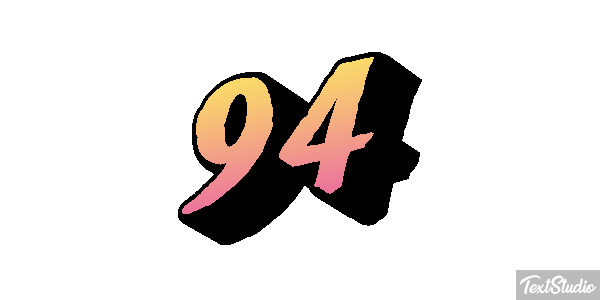 94 Texteffekt