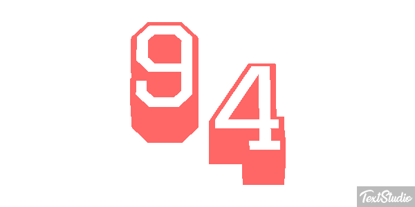 94 Texteffekt