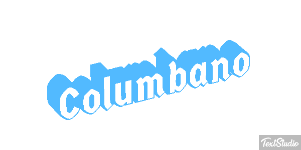 Columbano Text effect