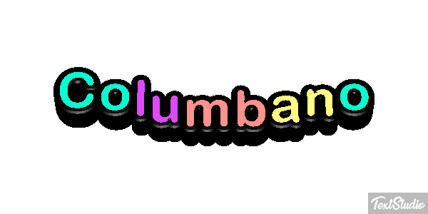 Columbano Text effect