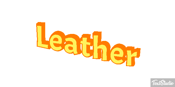Leather Texteffekt