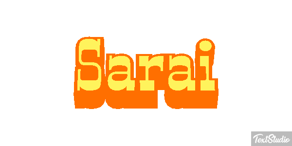 Sarai Text effect