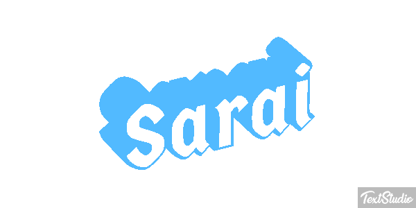 Sarai Text effect