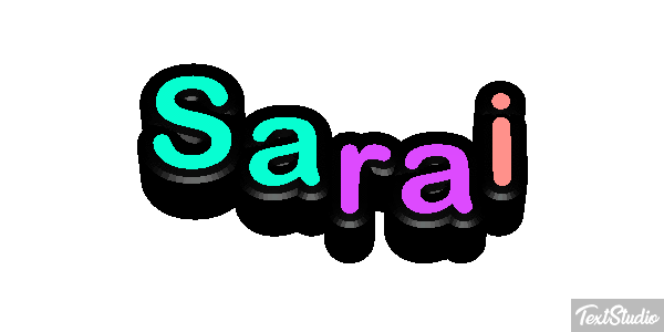 Sarai Text effect