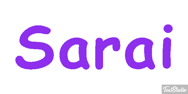 Sarai Text effect