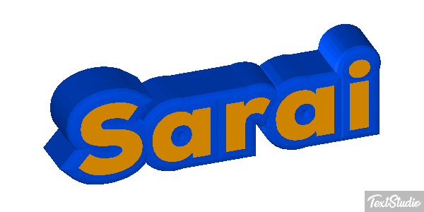 Sarai Text effect