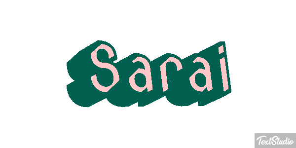 Sarai Text effect
