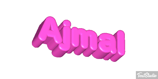 Ajmal テキスト効果