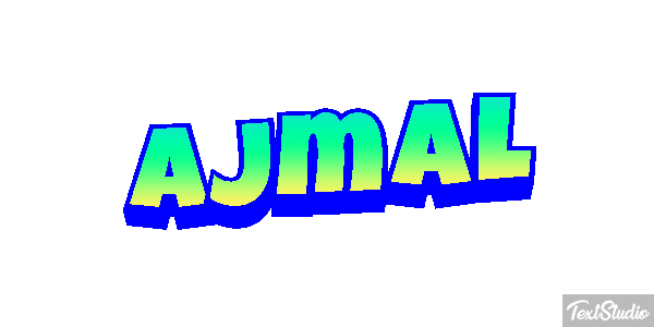 Ajmal テキスト効果