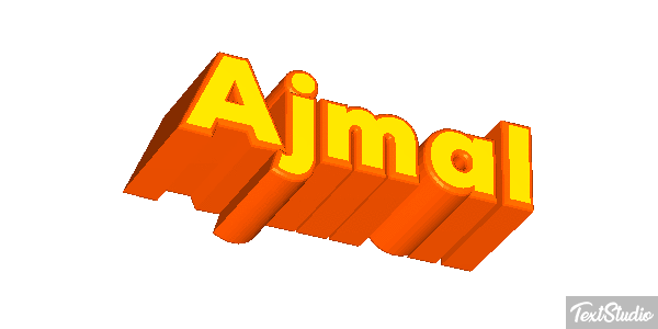 Ajmal テキスト効果