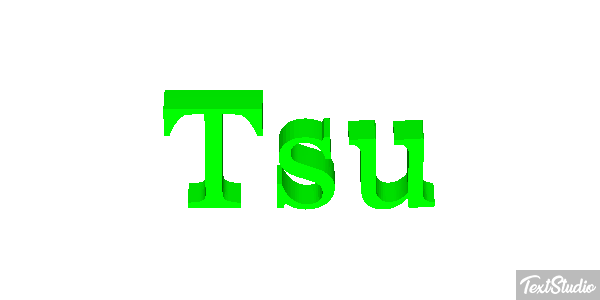 Tsū Tekst effect
