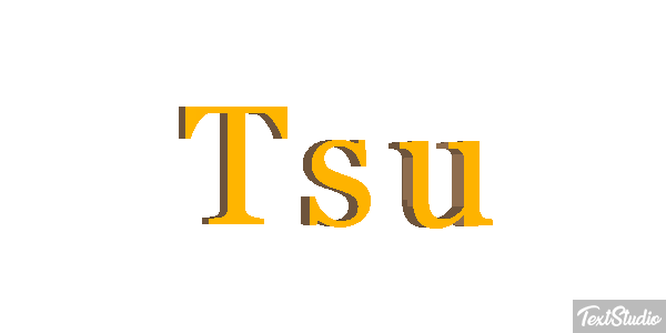 Tsū Tekst effect