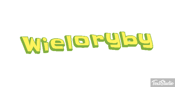 Wieloryby テキスト効果