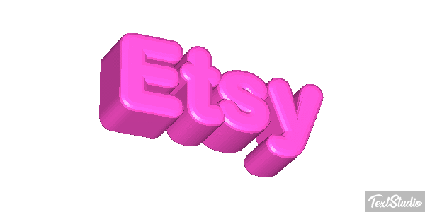 Etsy Text effect