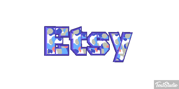 Etsy Text effect