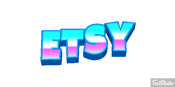 Etsy Text effect