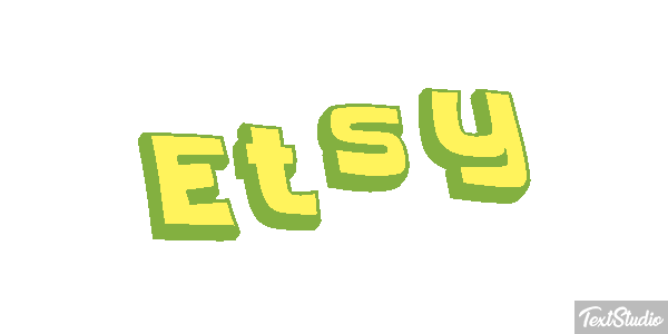 Etsy Text effect
