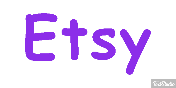 Etsy Text effect