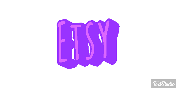 Etsy Text effect