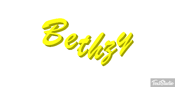 Bethzy Texteffekt