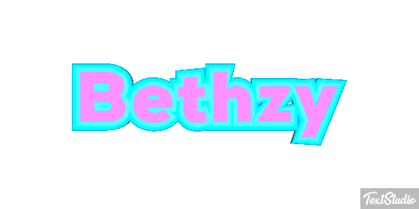 Bethzy Texteffekt