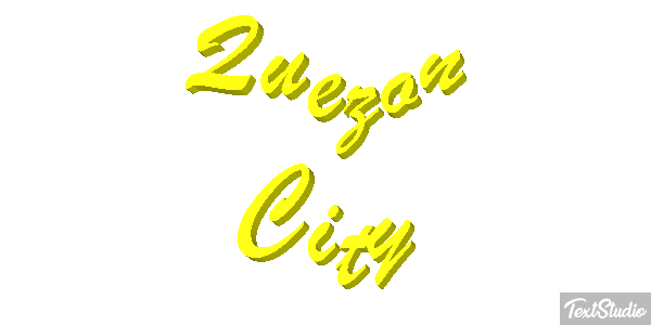 Quezon City Efecto de texto