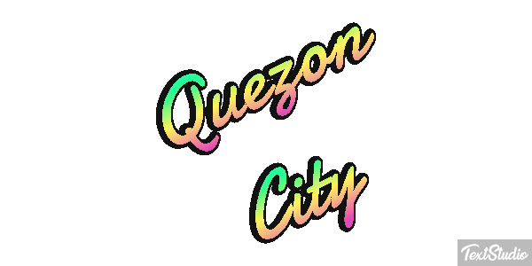 Quezon City Efecto de texto