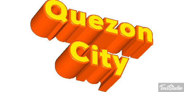 Quezon City Efecto de texto