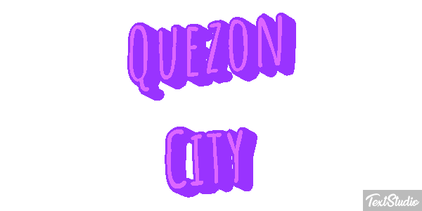 Quezon City Efecto de texto