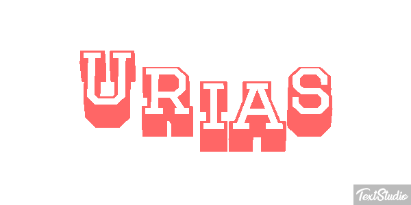 Urias Efecto de texto