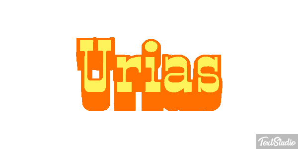 Urias Efecto de texto