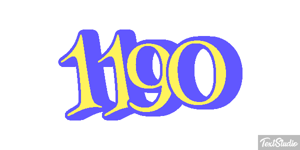 1190 Text effect