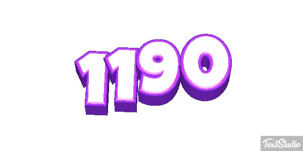 1190 Text effect