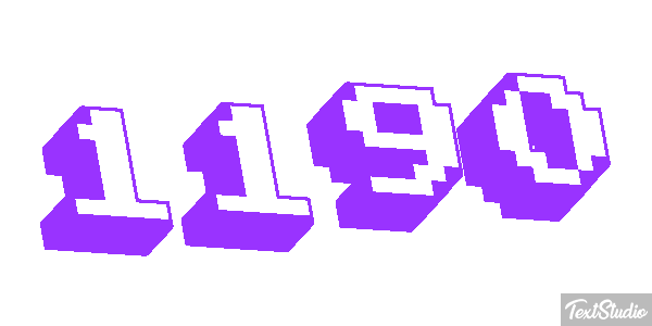 1190 Text effect