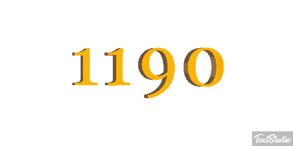 1190 Text effect