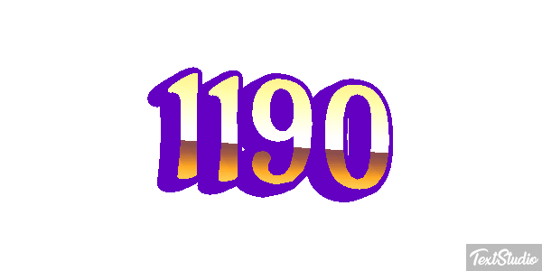 1190 Text effect
