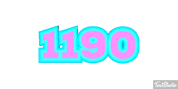1190 Text effect