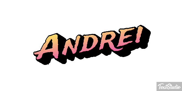 Andrei Texteffekt