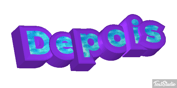 Depois Efeito do texto