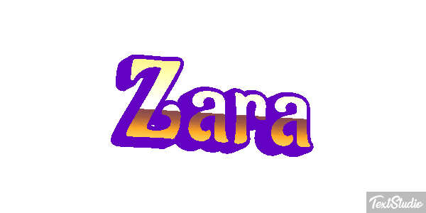 Zara Text effect