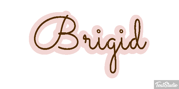 Brigid Text effect