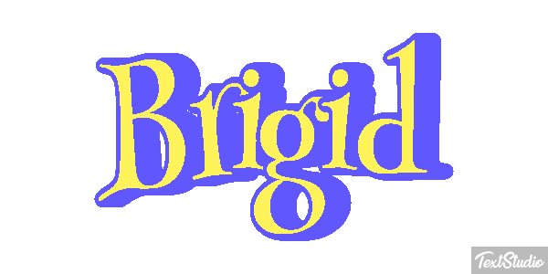 Brigid Text effect