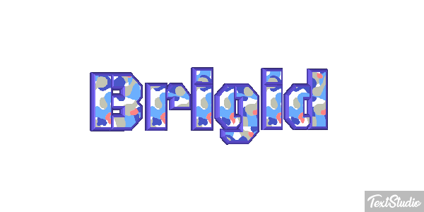 Brigid Text effect