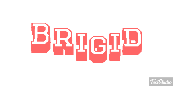 Brigid Text effect