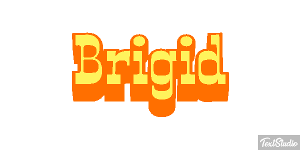 Brigid Text effect