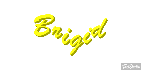 Brigid Text effect